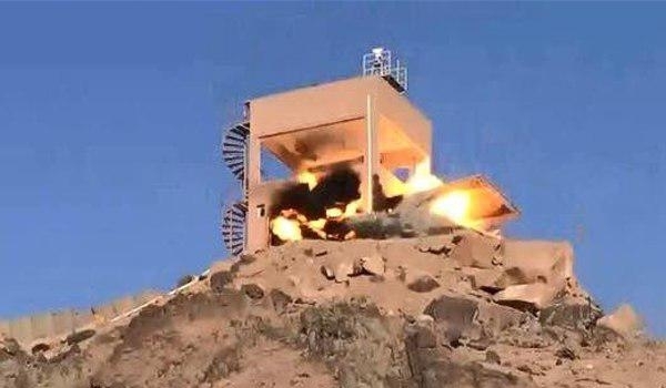 Yemeni Army Destroys Saudi Military Hardware