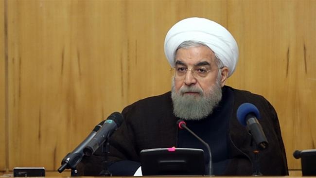 President Hasan Rouhani addressing the regular government session on September 7, 2016