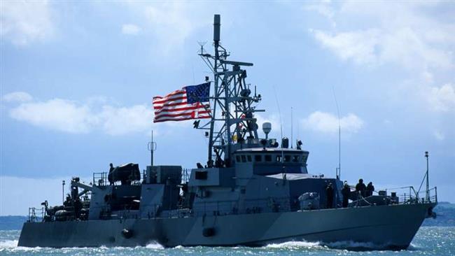 File photo of American warship USS Firebolt
