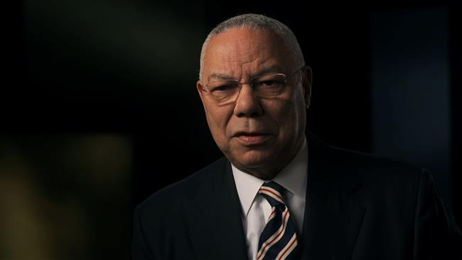 Former US secretary of state Colin Powell