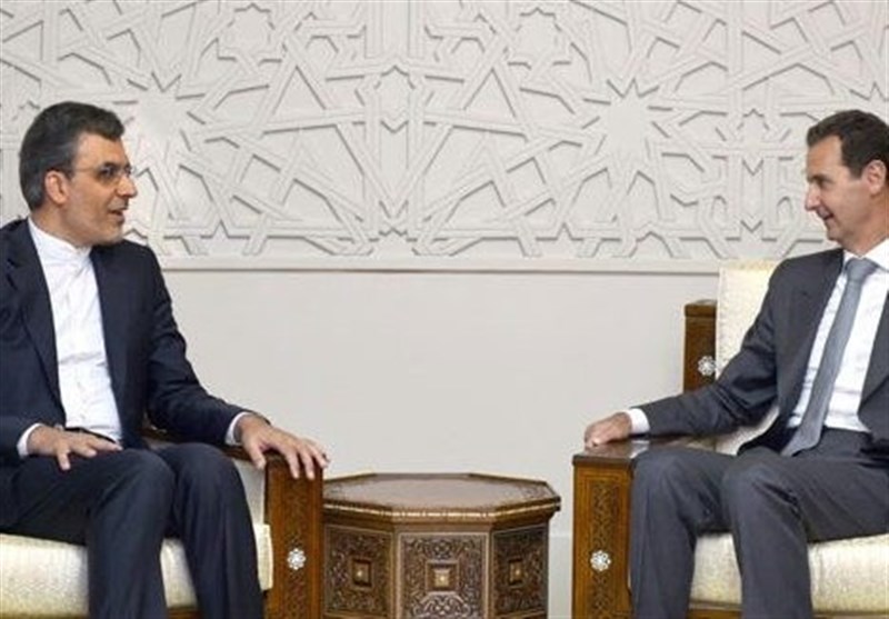 Bashar Assad and Jaberi Ansari