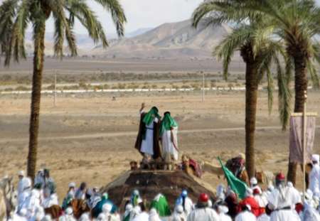 واقعه غدیر خم در اراک و خمین بازسازی شد
