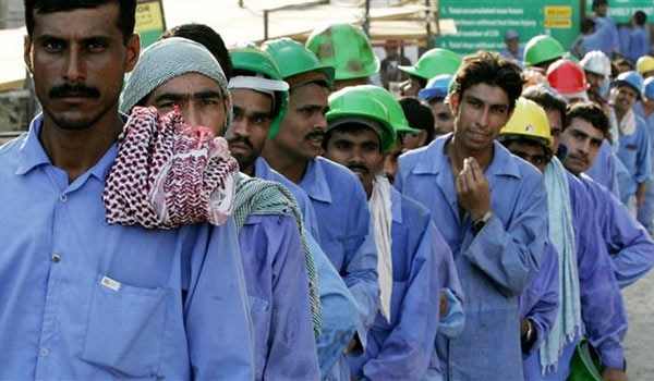 Workers in Saudi Arabia