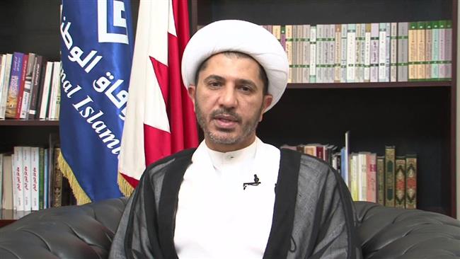 Imprisoned senior Bahraini opposition leader Sheikh Ali Salman
