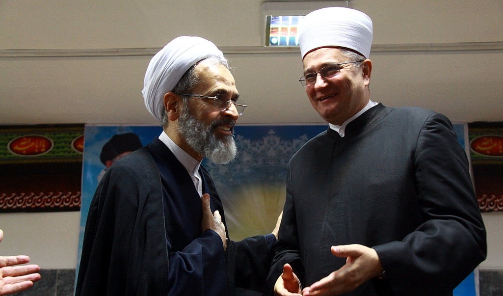 Ayatollah Arafi and Croatian cleric
