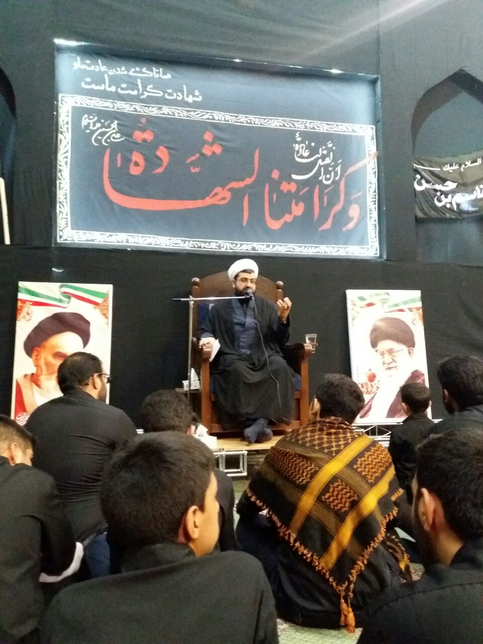 حجت الاسلام دسترنج،مسجد والفجر کرمان