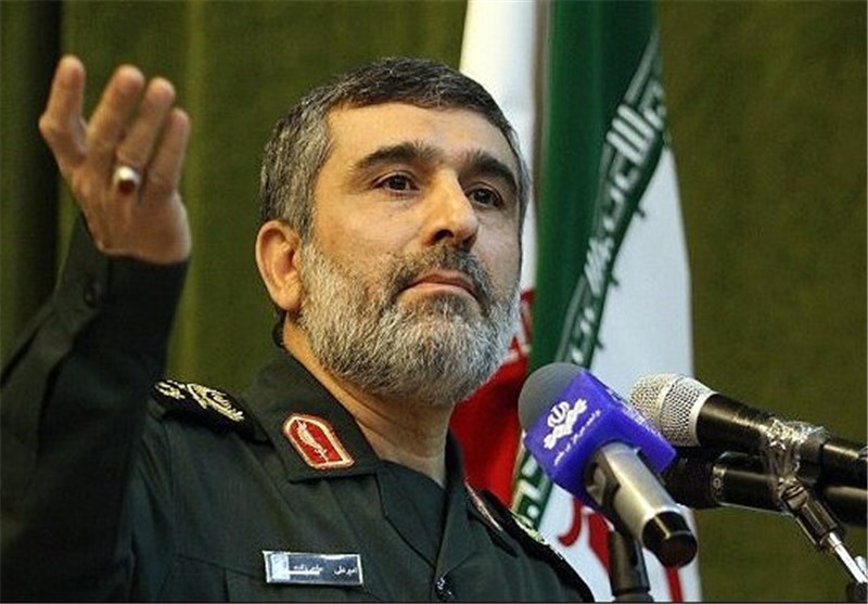 Commander of the Islamic Revolution Guards Corps Aerospace Force Brigadier General Amir Ali Hajizadeh