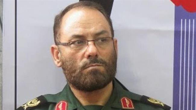 Brigadier General Mohammad Hossein Rajabi, the commander of the Islamic Revolution Guards Corps (IRGC)’s Kurdistan arm
