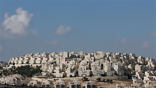 A partial view taken on May 23, 2016 shows the Israeli settlement of Har Homa in East Jerusalem al-Quds. (Photo by AFP)
