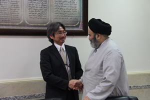 Hideyuki Adachi and Hujjat al-Islam Navvab 