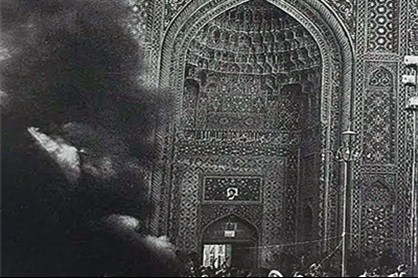 آتش کشیدن مسجد جامع