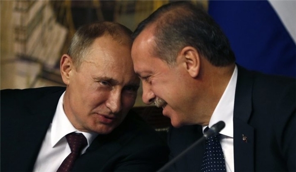 Turkey and Russia Erdogan Putin
