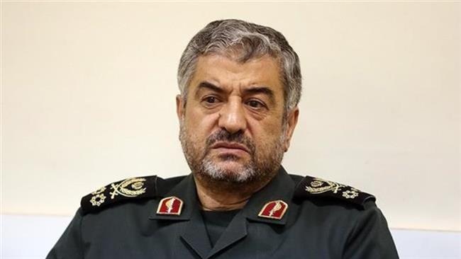 Major General Mohammad Ali Jafari, the chief of the Islamic Revolution Guards Corps
