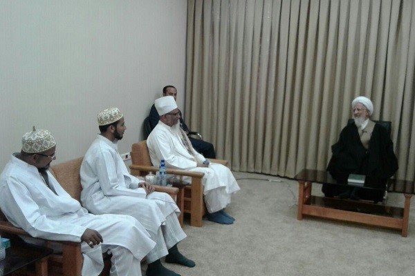 Bohra Scholars with ‌Ayatollah ‌Javadi-Amoli
