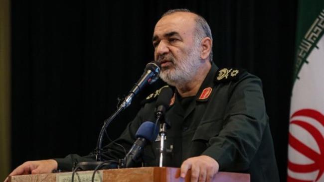 Brigadier General Hossein Salami, the second-in-command of the Islamic Revolution Guards Corps
