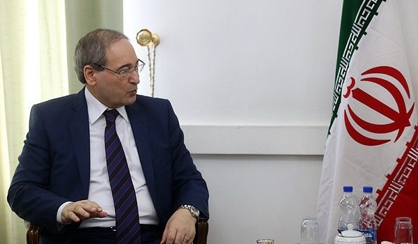 Syrian Deputy Foreign Minister Faisal Mikdad