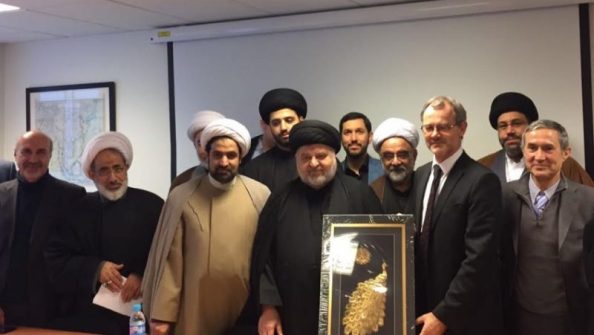 Hujjat al-Islam al-Shahristani visits Paris universities  