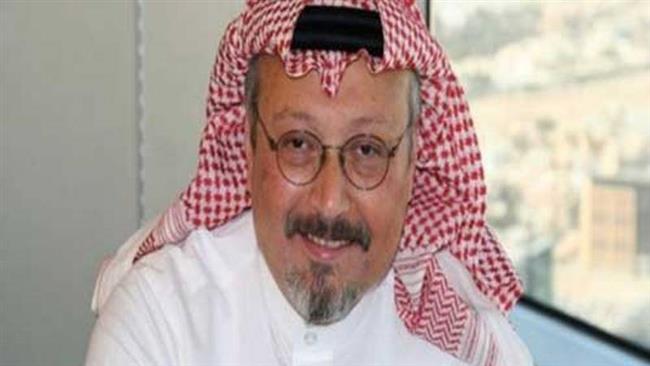 The file photo shows prominent Saudi journalist Jamal Khashoqji.
