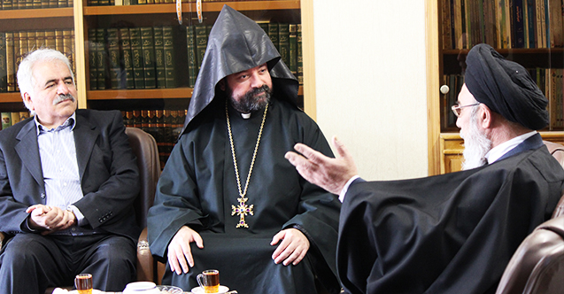 Ayatollah Tabatabaeinejad meets with Armenian Christian Leader