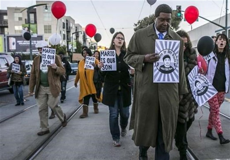 Protesters Rally against Police Violence