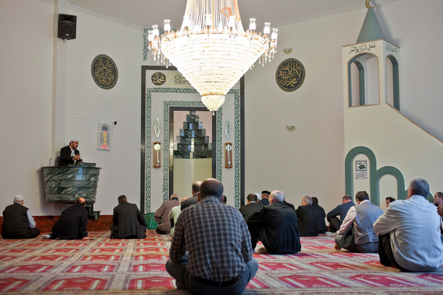 Western Muslim Praying