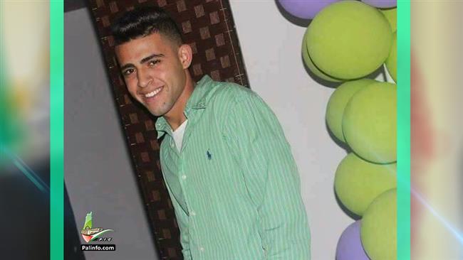 This file photo shows slain 18-year-old Palestinian teenager Ahmad al-Kharoubi.
