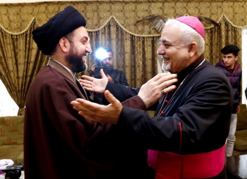Ammar al-Hakim visits Mar Youssef  Church