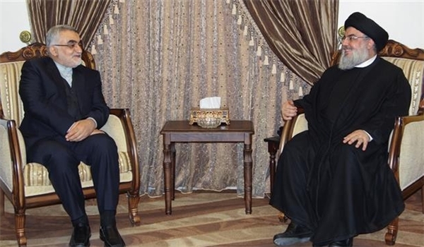 Alaeddin Boroujerdi meets Sayyed Hassan Nasrallah