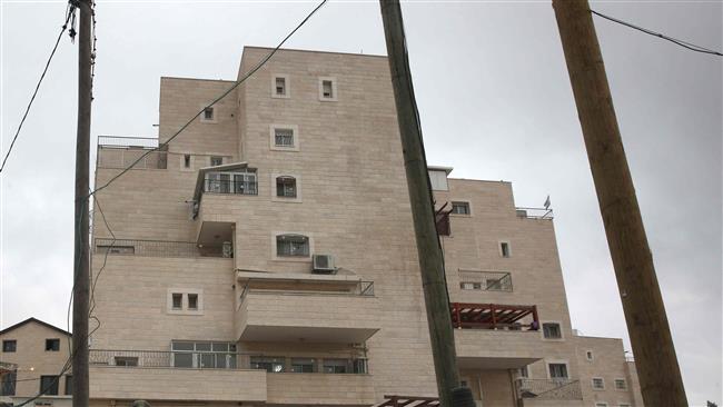 A unit of an Israeli settlement near the city of Ramallah in the occupied West Bank