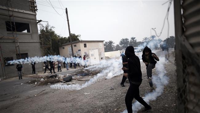 Bahraini protesters