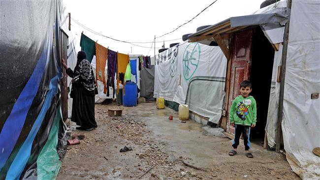 Syrian refugee Camp in Lebanon