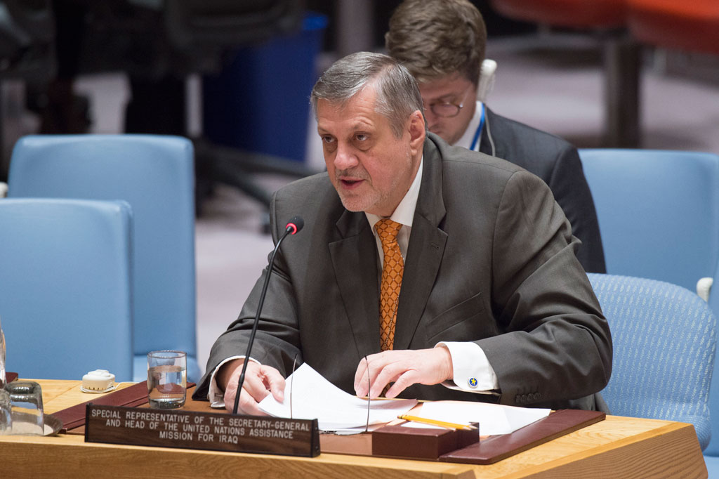 UN Envoy to Iraq, Jan Kubis