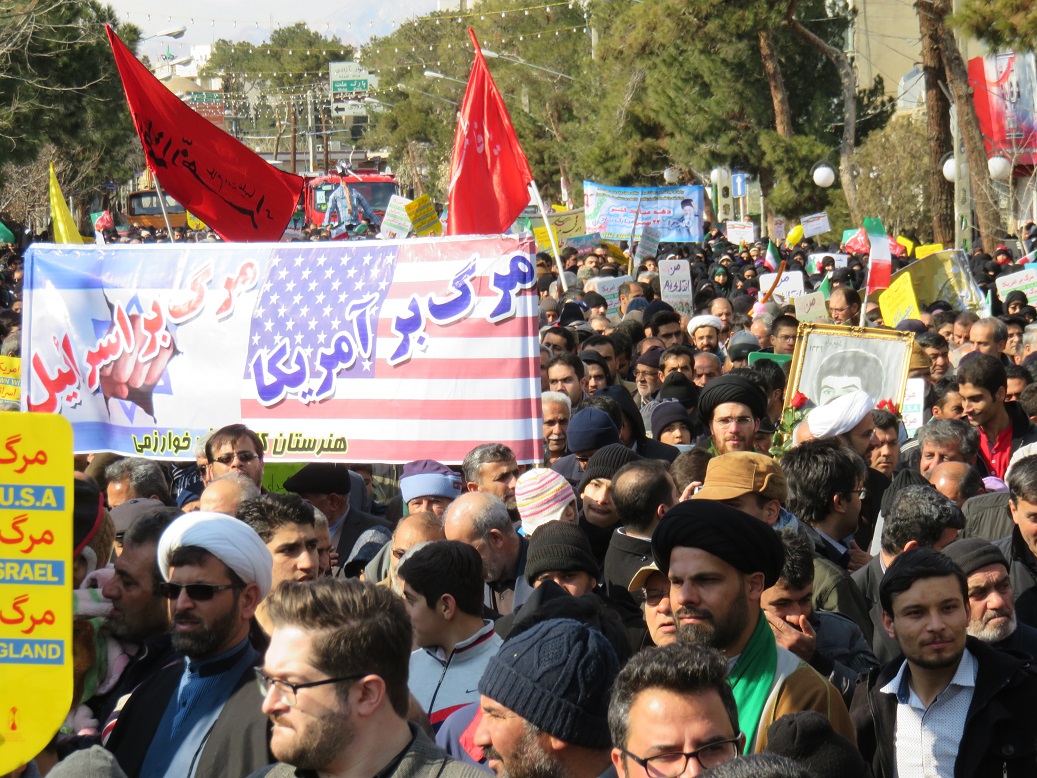 راهپیمایی 22 بهمن دامغان