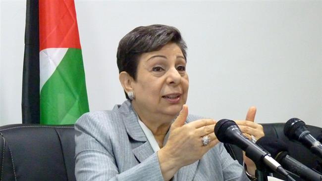 Palestine Liberation Organization executive committee member Hanan Ashrawi