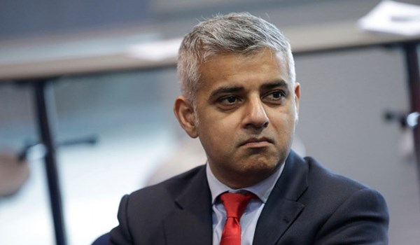 London Mayor Sadiq Khan