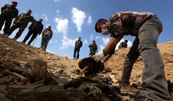 Mass Grave in Iraq ISIL crimes