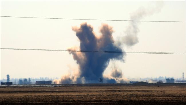 Bomb Explosion Bombardment