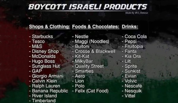 Companies support Israel