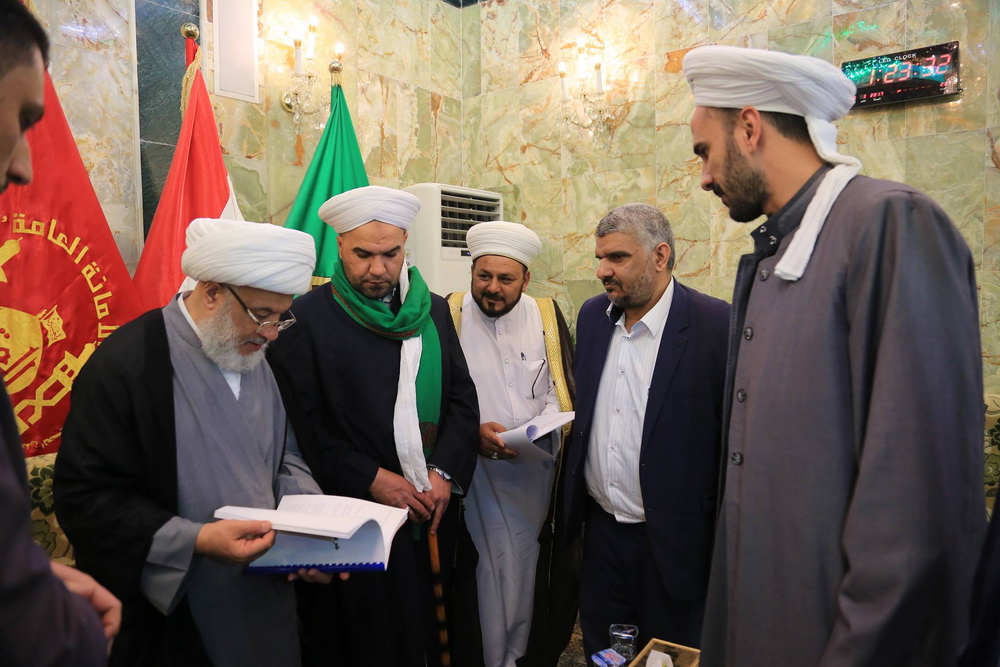 Hujjat al-Islam al-Karbala’i meets Sunni clerics