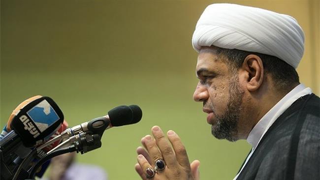 Sheikh Abdullah al-Daqaq, a representative of distinguished Bahraini Shia cleric, Sheikh Isa Qassim.