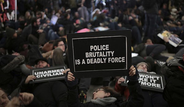 Protest against US Police Brutality