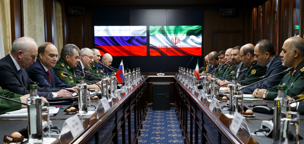 Iranian & Russian Officials Meeting