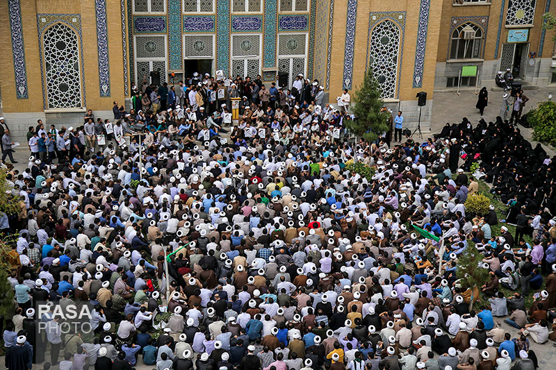 همایش بزرگ طلاب و روحانیون حامی حجت الاسلام رئیسی