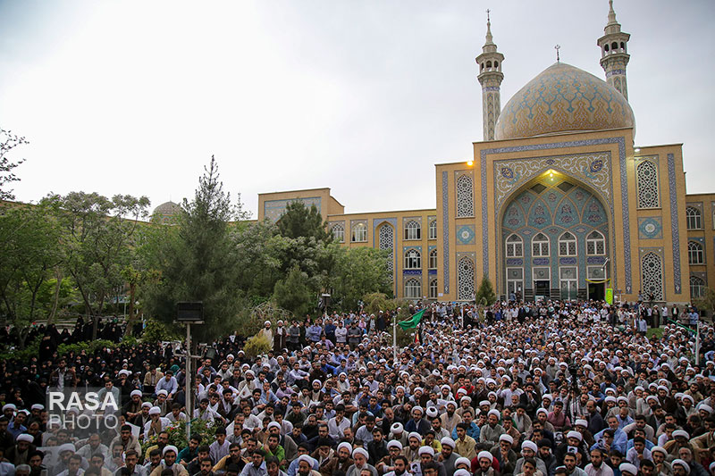 همایش بزرگ طلاب و روحانیون حامی حجت الاسلام رئیسی