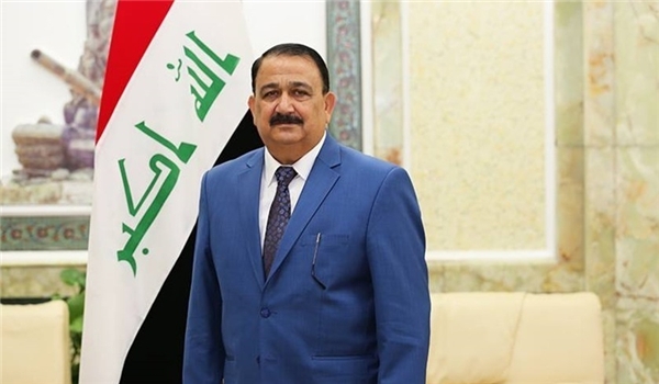 Iraqi Defense Minister Irfan al-Hayali