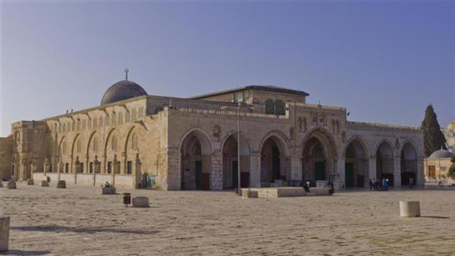 al-Aqsa Mosque in East Jerusalem al-Quds.