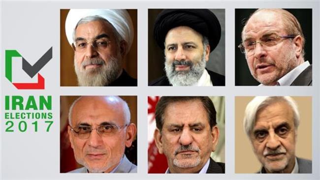 The six Iran presidential hopefuls
