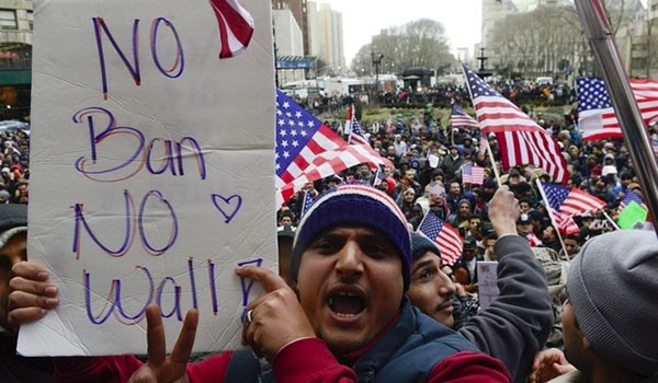 Protest in US