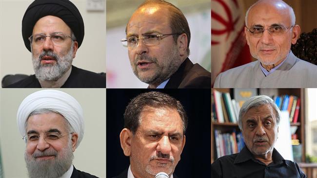 Iranian candidates continue campaigning as the presidential race approaches.
