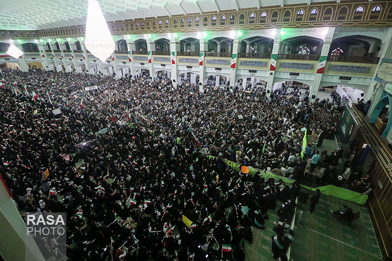 تجمع انتخاباتی حامیان حجت الاسلام والمسلمین رئیسی در تبریز